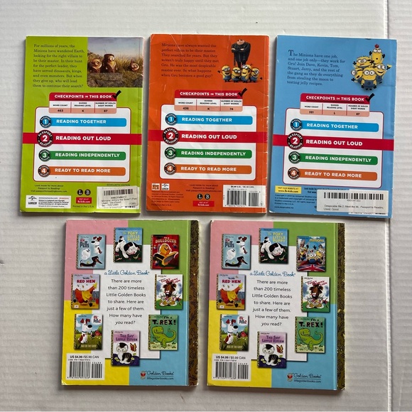 Despicable Me and Minions Book Set of 5 Step 2 - Picture 7 of 7